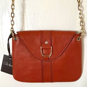 NWT Cole Haan Crossbody Mini Flap with Chain